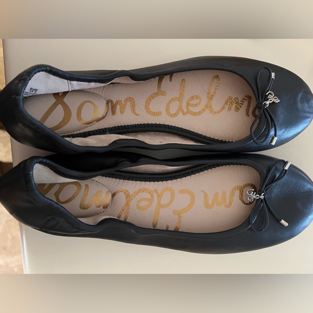 Sam Edelman ballet flats black 9 1/2 like new